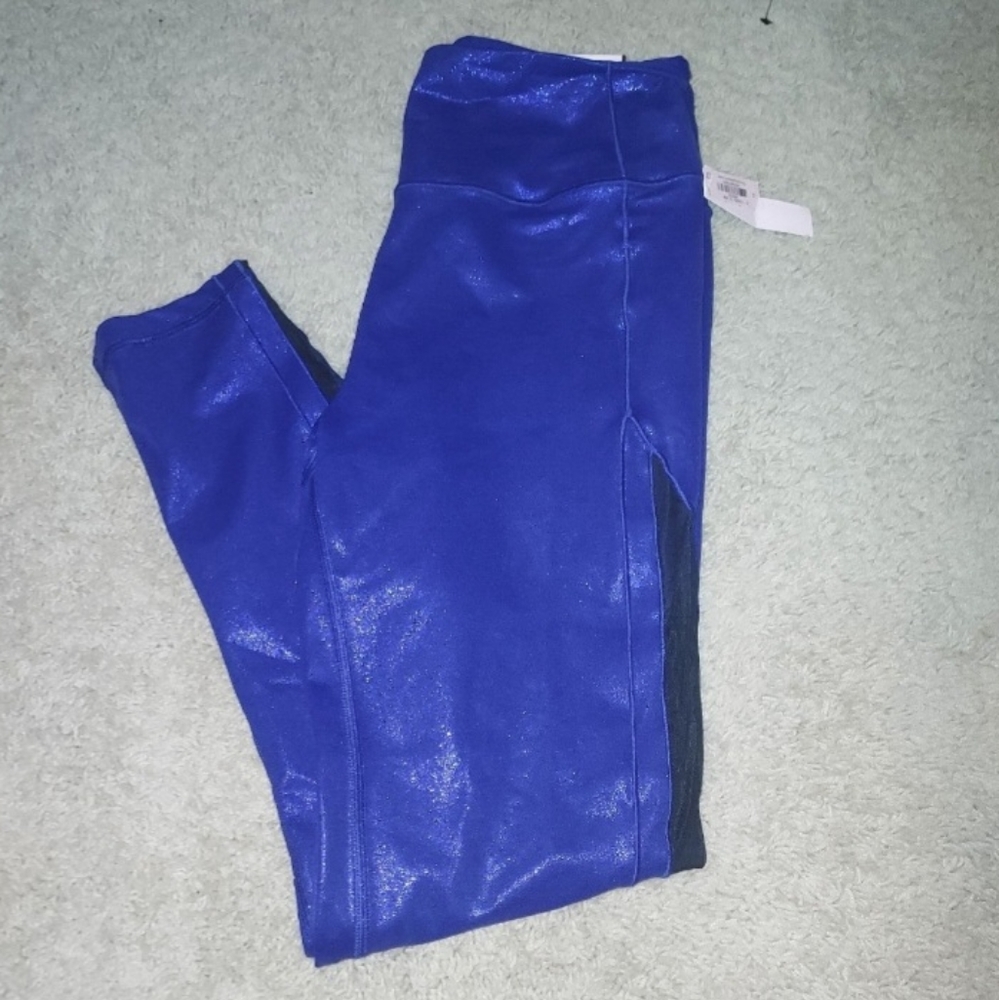 Victoria secret metallic leggings large